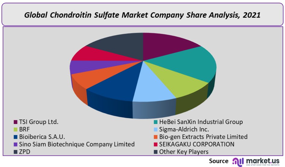 Chondroitin Sulfate Market Company Share
