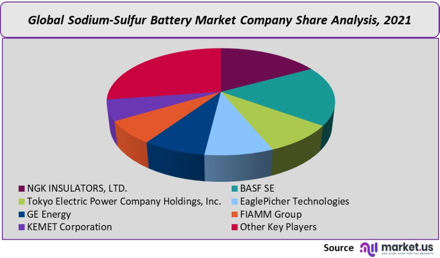 sodium sulfer battery market company share analysis