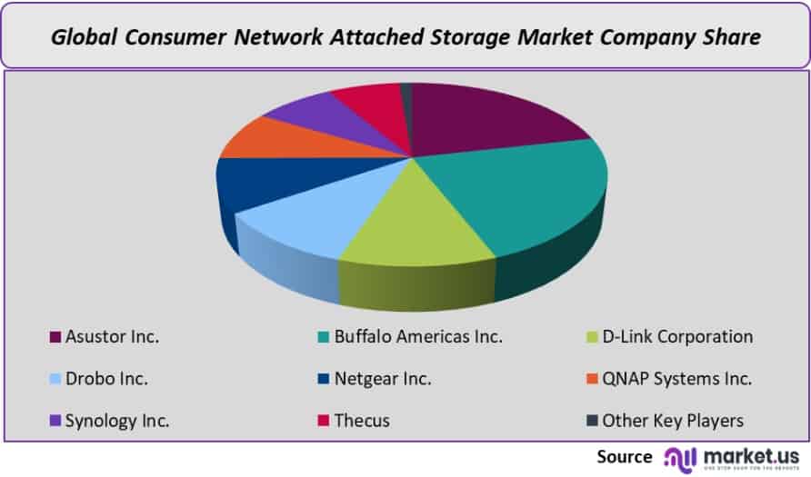 consumer network attached storage market company share analysis
