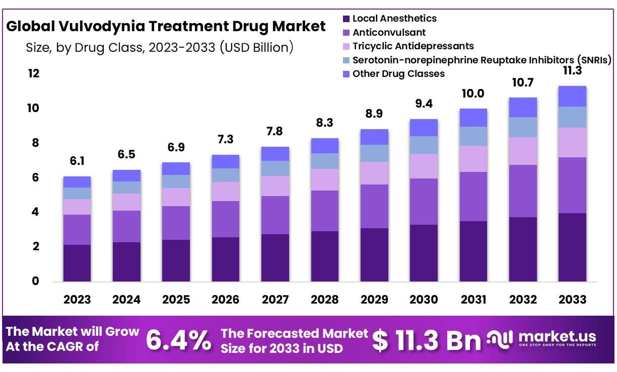 Vulvodynia Treatment Drug Market Size