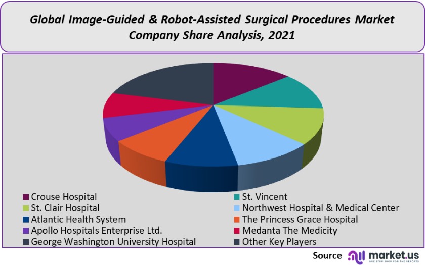 image guided and robot assisted surgical procedures market company share analysis