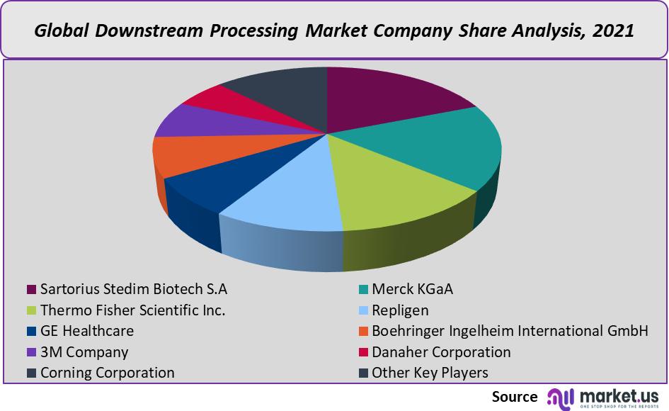downstream processing market share