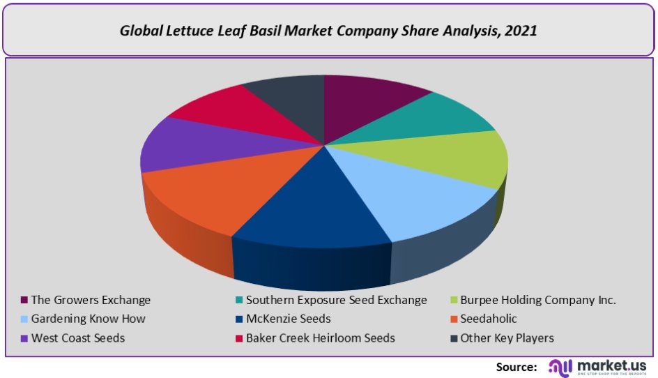 Lettuce Leaf Basil Market Company Share