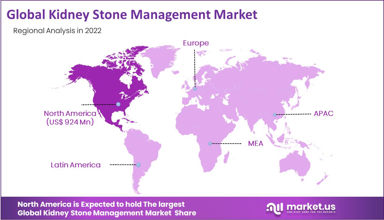 Kidney stone management Market Region