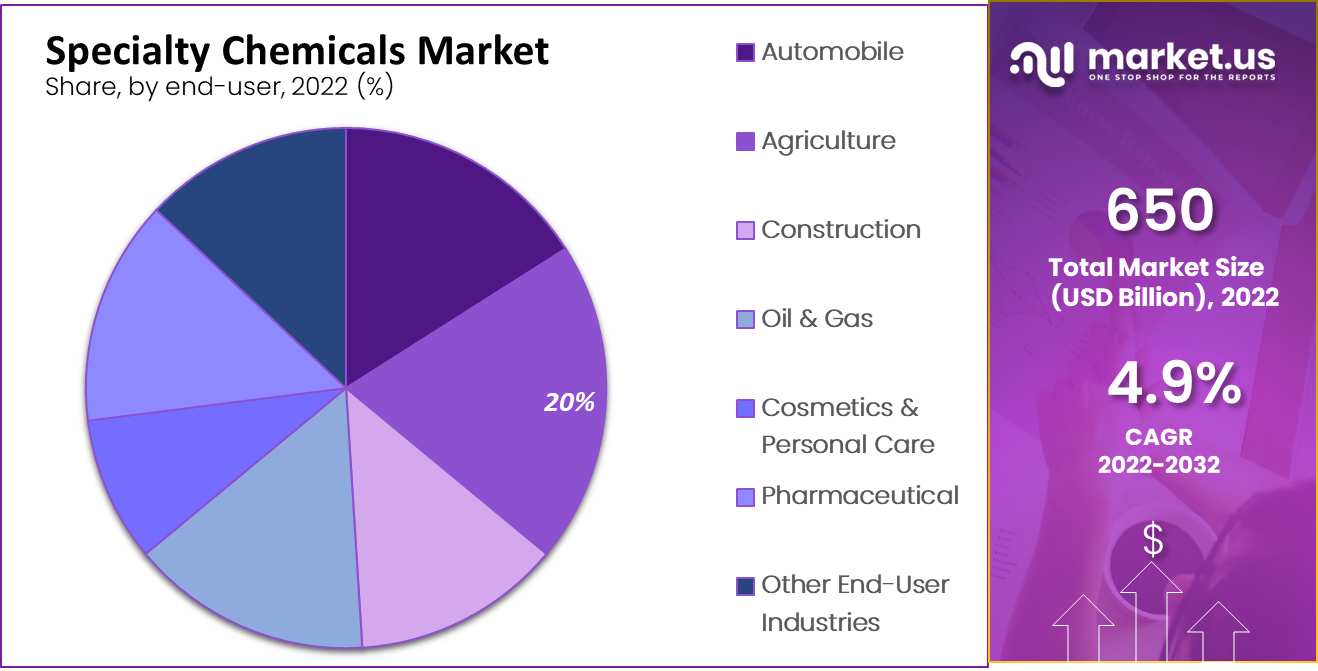 Specialty Chemicals Market by end user