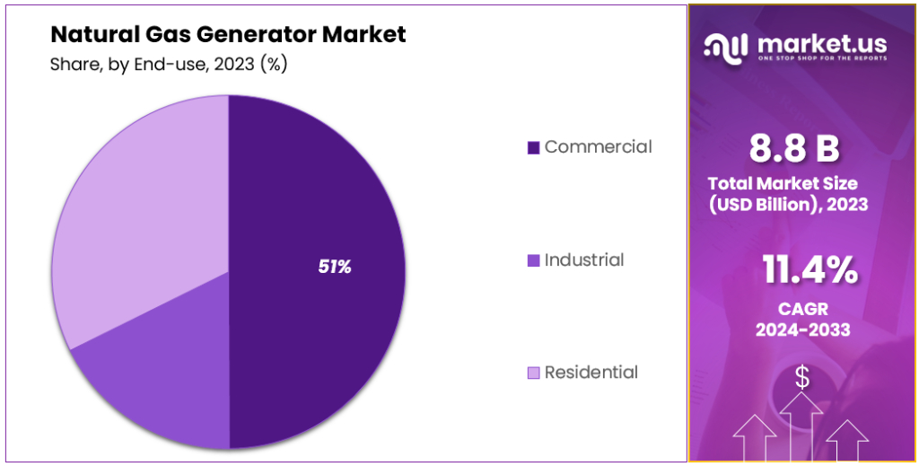 Natural Gas Generator Market Segmentation Analysis