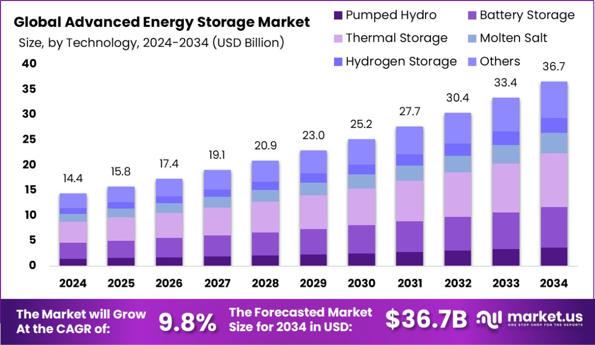 Advanced Energy Storage Market Size