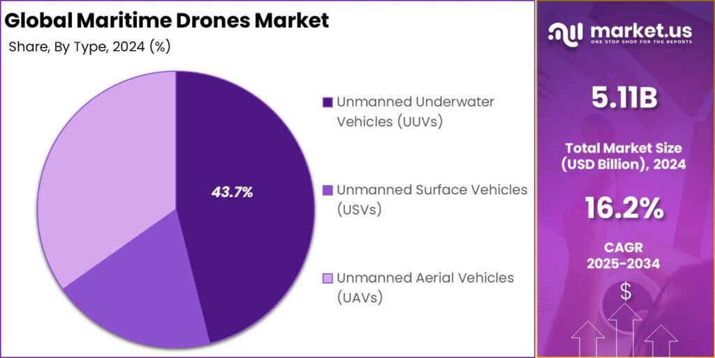 Maritime Drones Market share