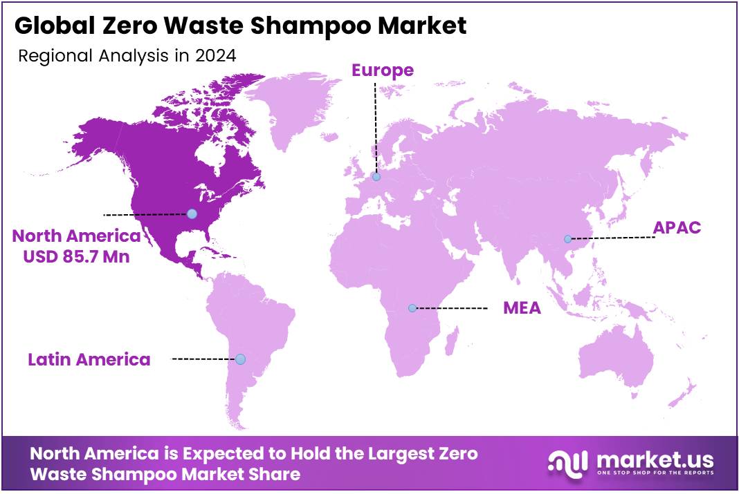 Zero Waste Shampoo Market Regional Analysis