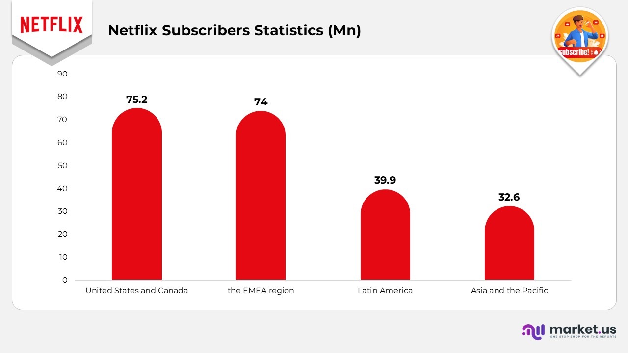 Netflix Subscribers Statistics