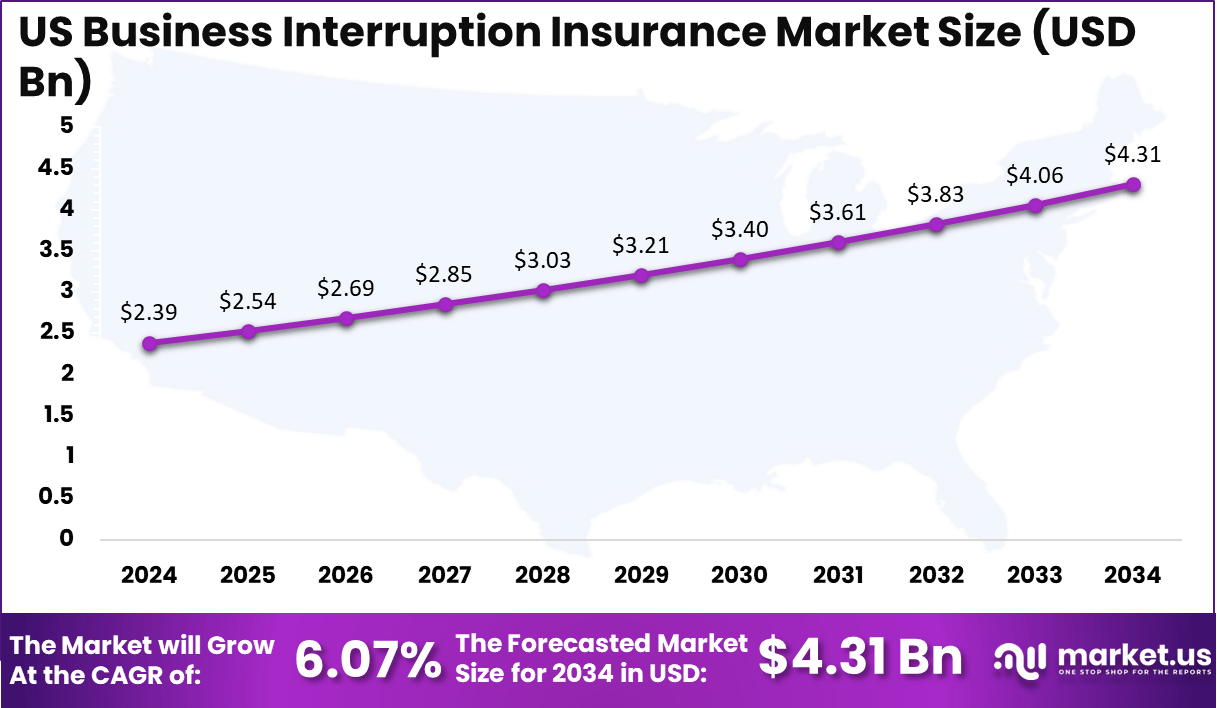 US Business Interruption Insurance Market Size
