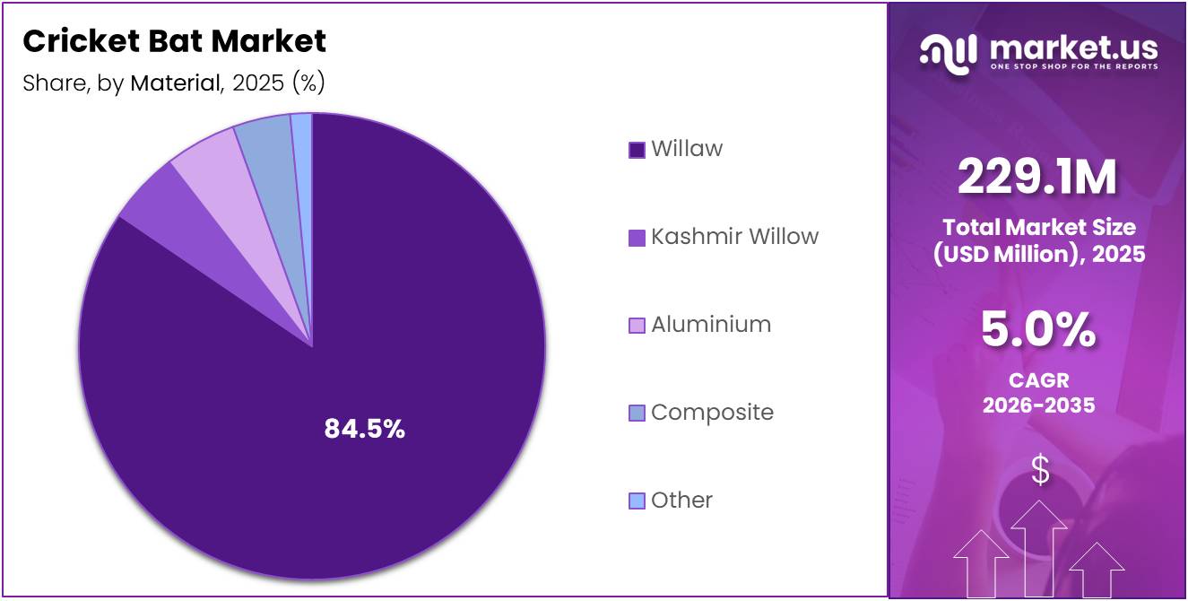 Cricket Bat Market Share Analysis Chart