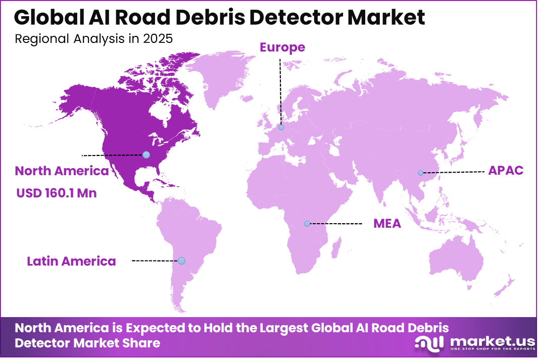 AI Road Debris Detector Market Region