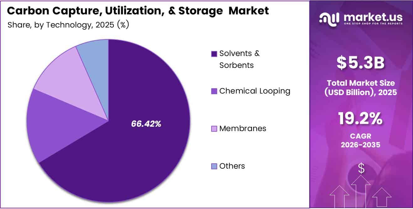 Carbon Capture, Utilization, and Storage market share analysis chart