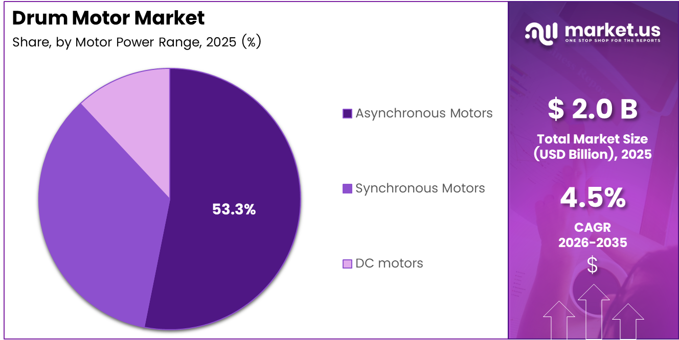 Drum Motor Market Share