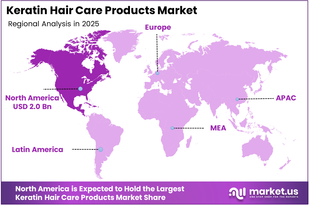 Keratin Hair Care Products market regional analysis