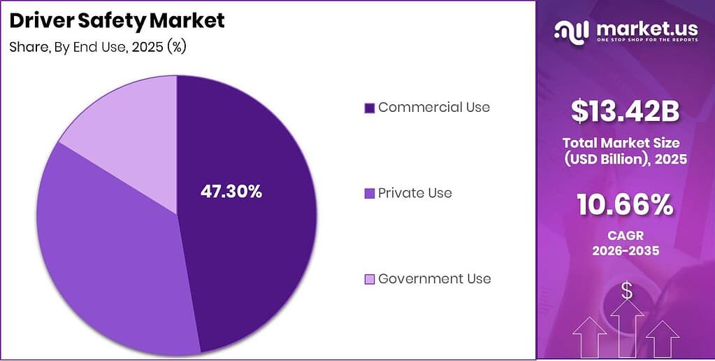 Driver Safety Market Revenue Split by Segment Graph