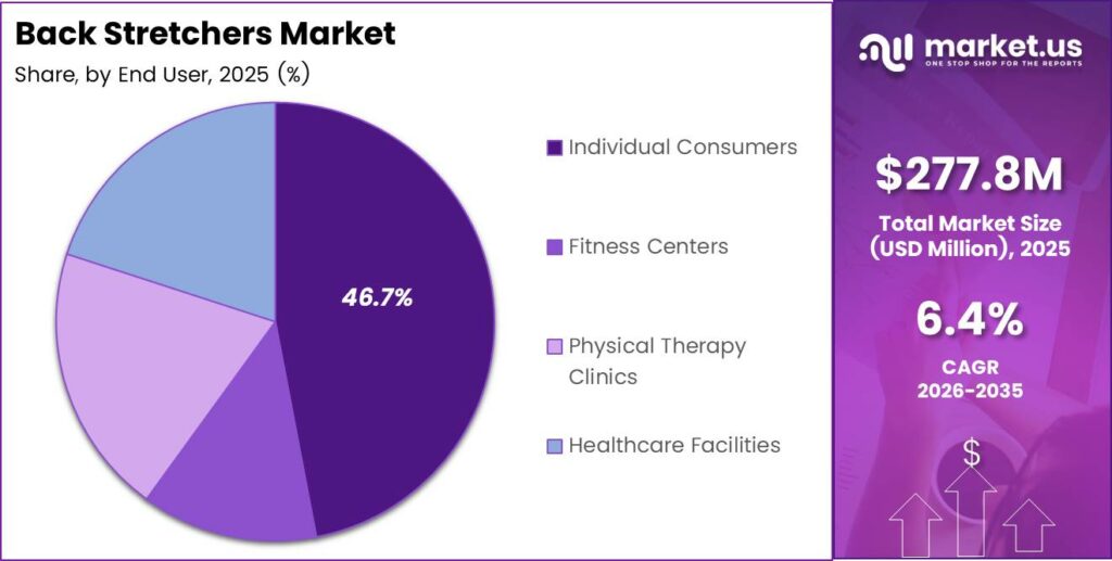 Back Stretchers Market Share Analysis Chart