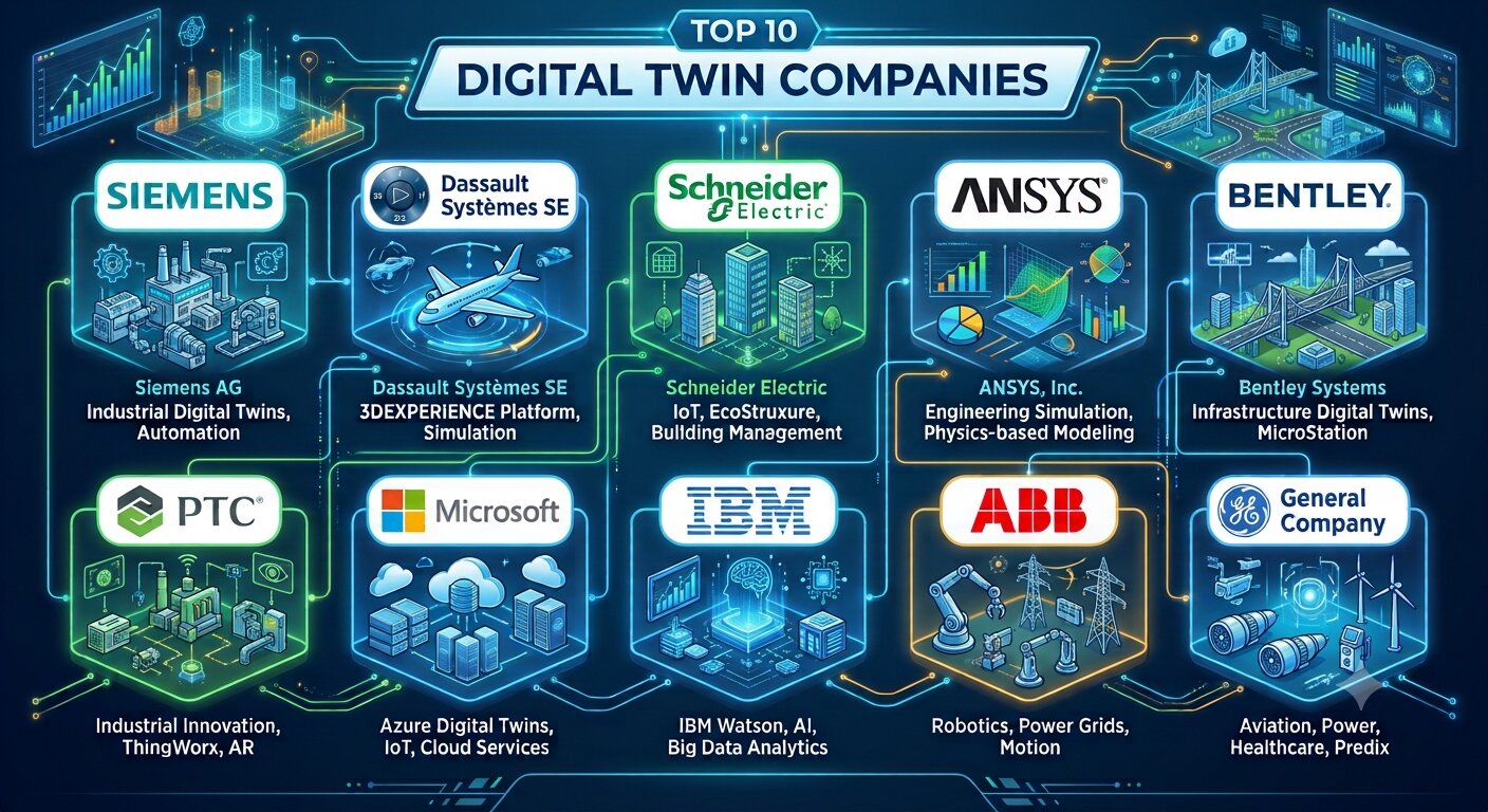 Digital Twin top Companies