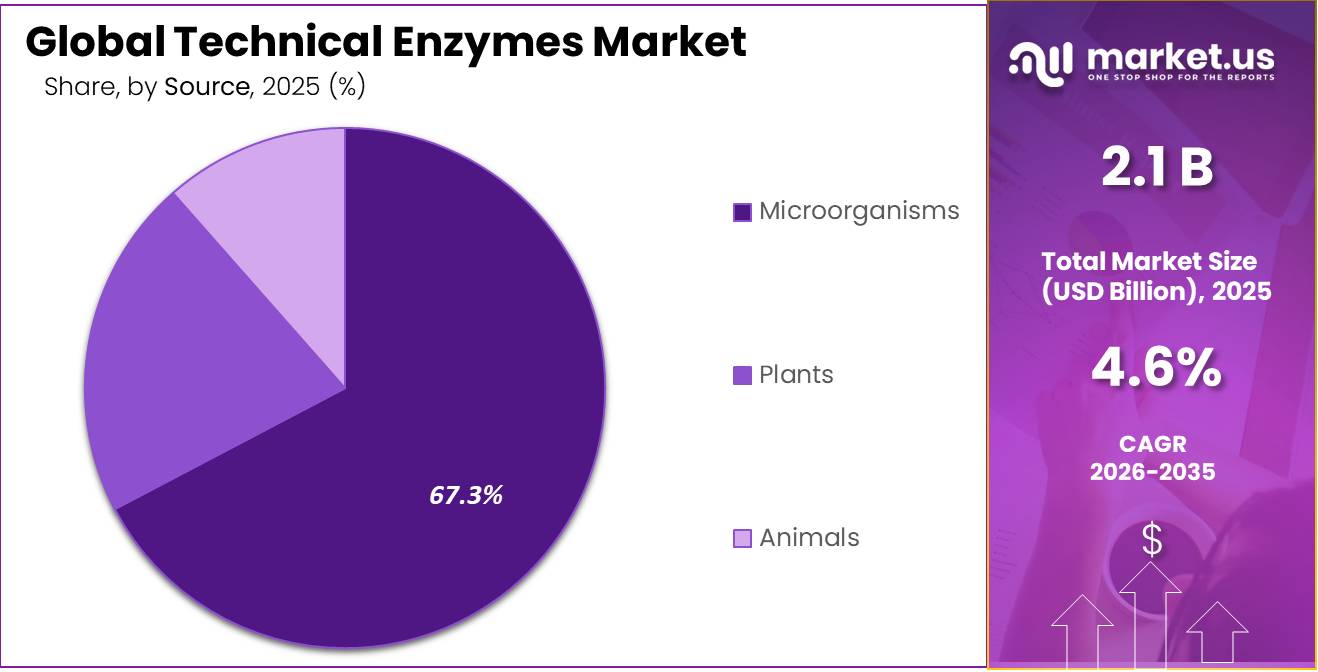 Technical Enzymes Market Share